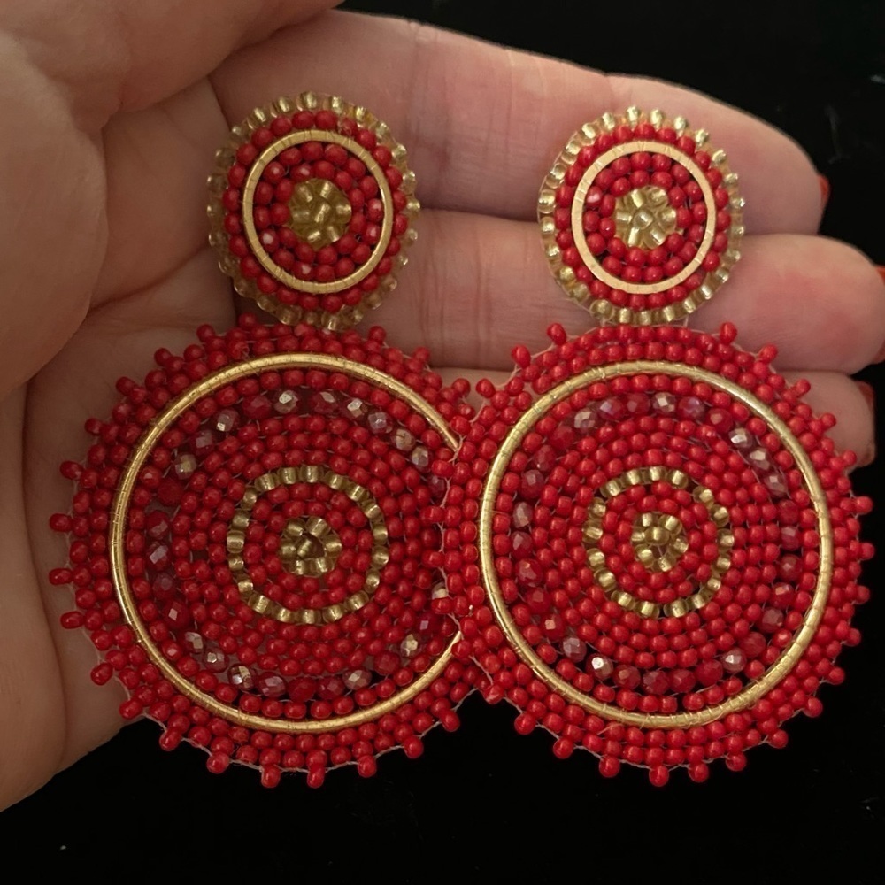 Gorgeous Seed Bead Earrings